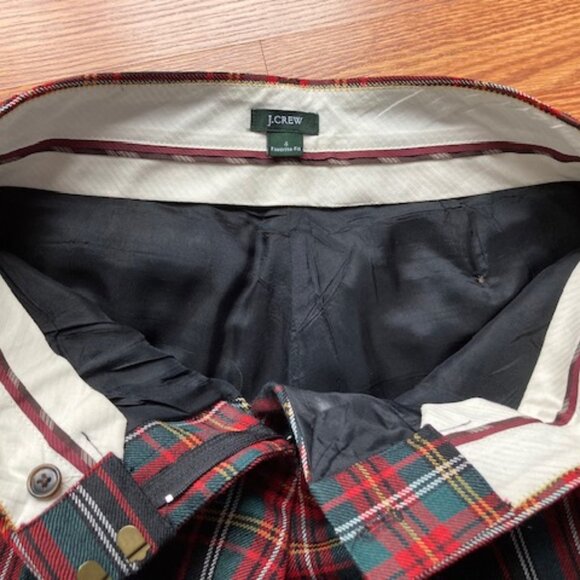 J. Crew Plaid Pants - Fully Lined - Picture 5 of 5